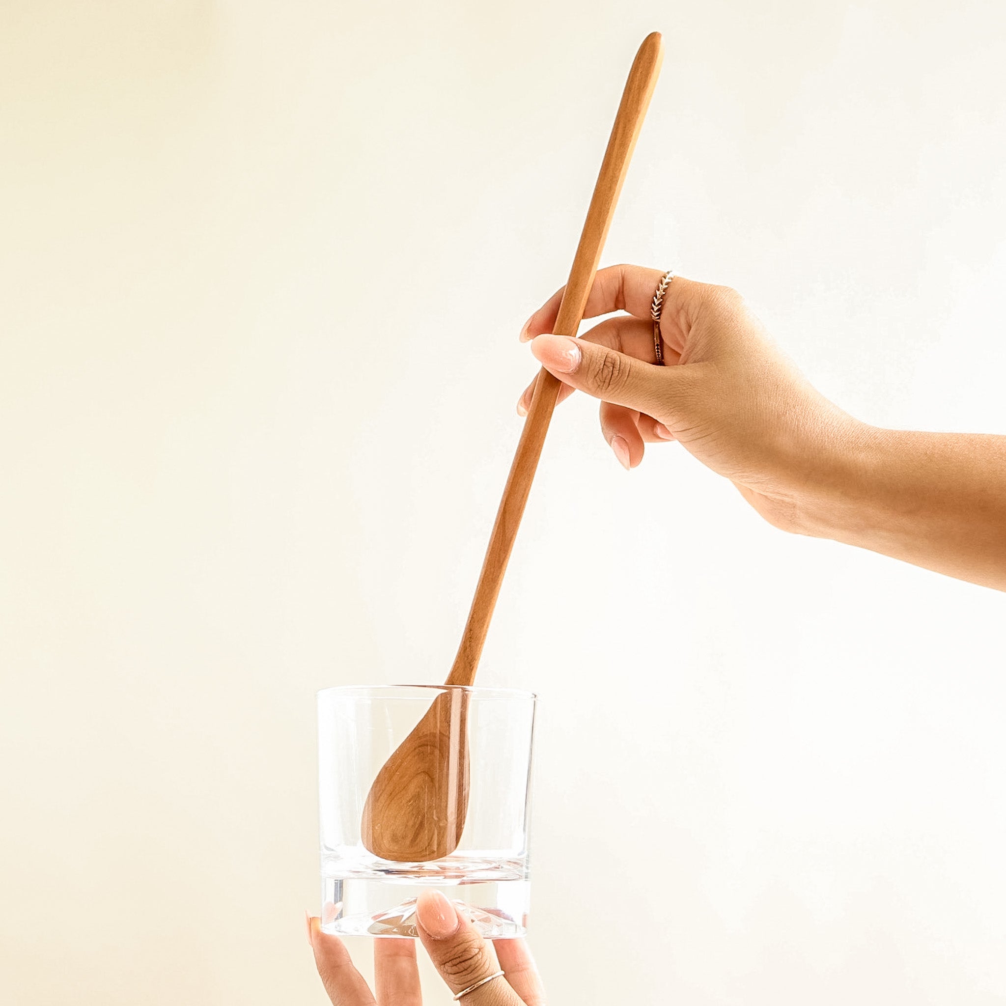 Artisan Crafted Cherry Wood Stirring Spoons by Rockledge Farm