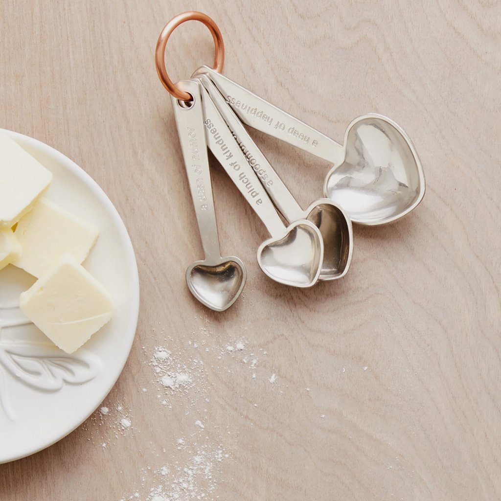 Heart Shaped Measuring Spoons