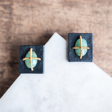 Emerald Bolted Studs no.2