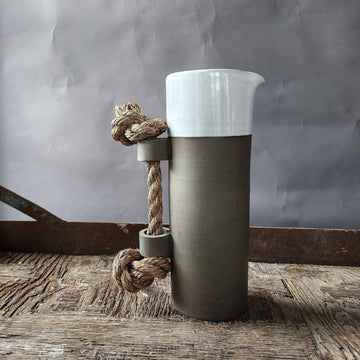 Manilla Rope Pitcher | Grey